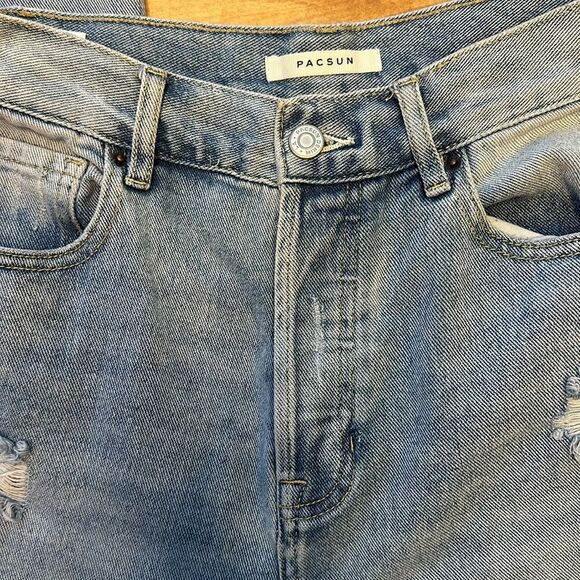 Pacsun highrise straight distressed denim - Picture 5 of 13